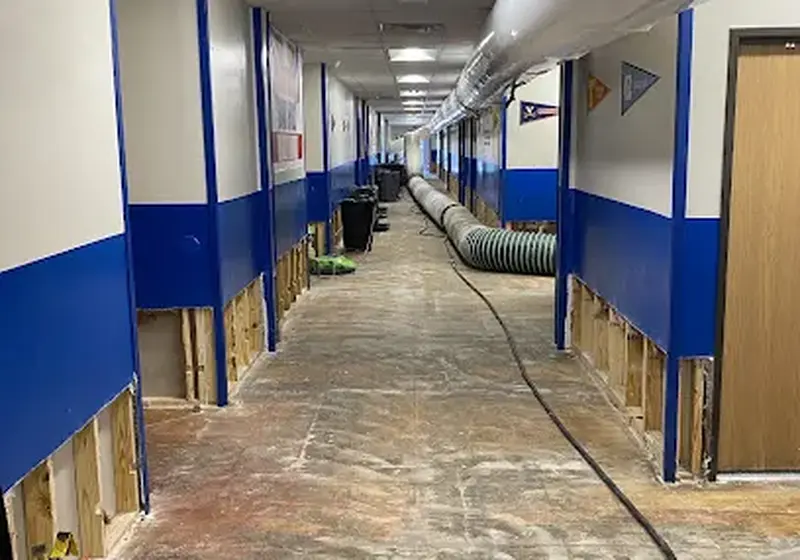 Drying equipment running in a commercial space in Woodstock, GA